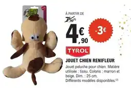 E.Leclerc Jouet chien renifleur tyrol offre