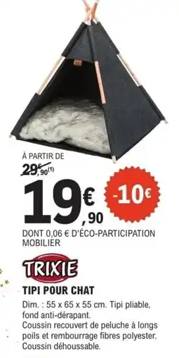 E.Leclerc Trixie tipi pour chat offre