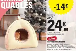 E.Leclerc Igloo ouatine bloom zolux offre