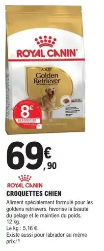 E.Leclerc Royal canin croquettes chien offre