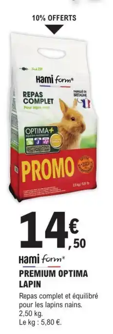 E.Leclerc Hami form premium optima lapin offre