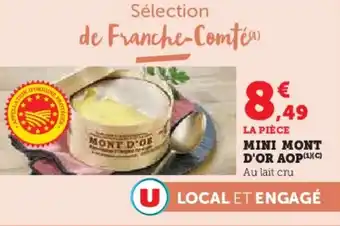 U Express Mini mont d'or aop offre
