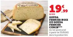 U Express Gouda fermier noix ou gouda fermier cumin offre