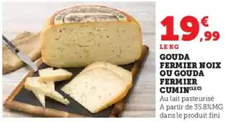 U Express Gouda fermier noix ou gouda fermier cumin offre