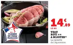 U Express Veau roti a mijoter offre