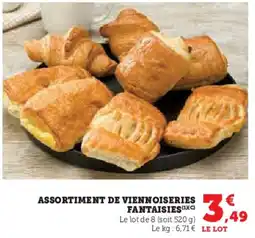 U Express Assortiment de viennoiseries fantaisies offre