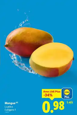 Lidl Mangue offre
