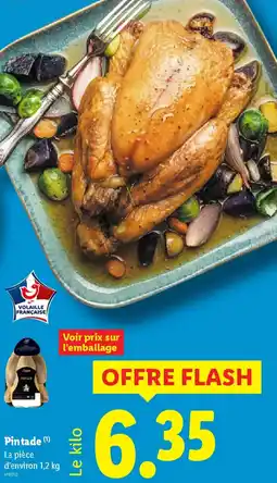 Lidl Pintade offre