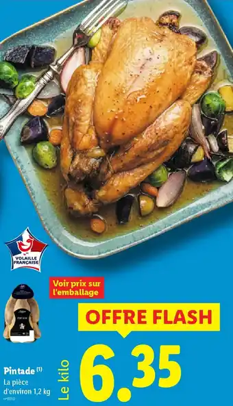 Lidl Pintade offre