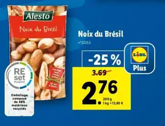 Lidl Noix du brésil offre