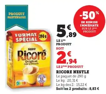 U Express Ricore nestle offre