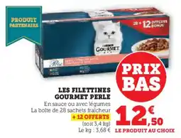 U Express Les filettines gourmet perle offre