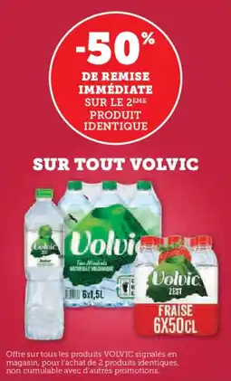 U Express Sur tout volvic offre