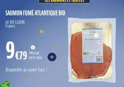 La Vie Claire Saumon fumé atlantique bio offre