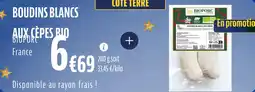 La Vie Claire Boudins blancs aux cèpes bio offre