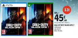 E.Leclerc CALL OF DUTY BLACK OPS 7 offre