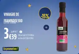 La Vie Claire Vinaigre de framboise bio offre
