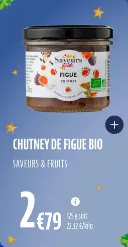 La Vie Claire Chutney de figue bio offre