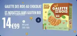 La Vie Claire Galette des rois au chocolat et noisettes sans gluten bio offre