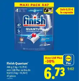 Lidl QUANTUM Finish offre