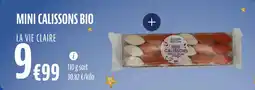 La Vie Claire Mini calissons bio offre