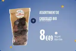La Vie Claire Assortiment de chocolats bio offre