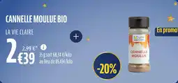 La Vie Claire Cannelle moulue bio offre