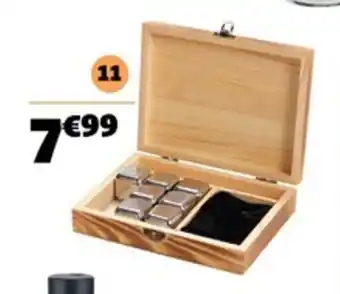 Gifi Coffret glaçons + pince offre