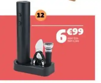 Coffret ouvre bouteille électrique