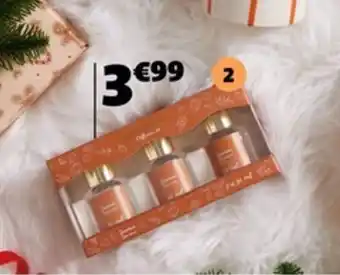 Gifi 3 diffuseurs existe en 3 senteurs, 2 jasmin, eucalyptus et fruits rouges offre