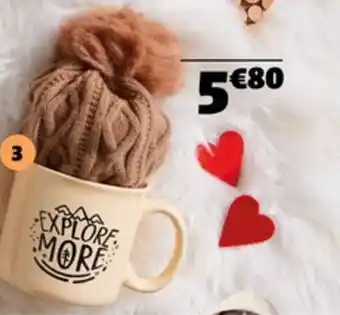 Gifi 3 mug + bonnet offre