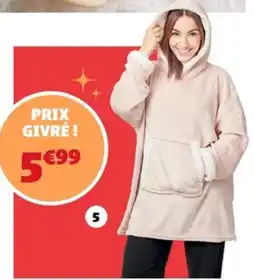 Gifi Pull plaid offre