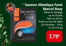Colruyt Marcel baey saumon atlantique fumé offre