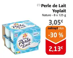 Colruyt Yoplait perle de lait offre