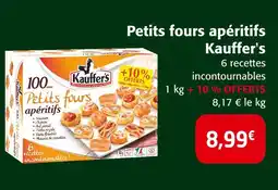 Colruyt Kauffer's petits fours apéritifs offre