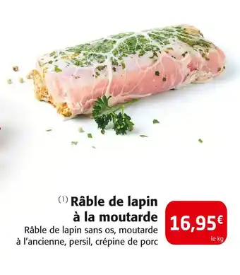 Colruyt Râble de lapin à la moutarde offre