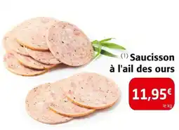 Colruyt Saucisson à l'ail des ours offre