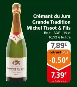 Colruyt Michel tissot & fils crémant du jura grande tradition offre