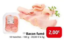 Colruyt Bacon fumé offre