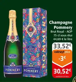 Colruyt Pommery champagne offre
