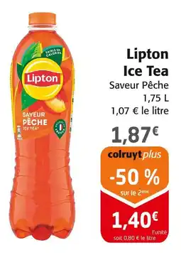 Colruyt Lipton ice tea offre