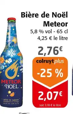 Colruyt Meteor bière de noël offre