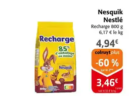Colruyt Nestlé nesquik offre