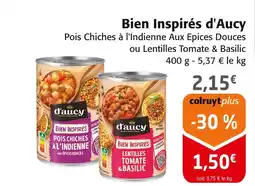 Colruyt D'aucy pois chiches offre