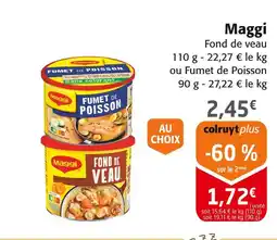 Colruyt Maggi fond de veau offre