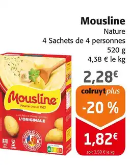 Colruyt Mousline offre