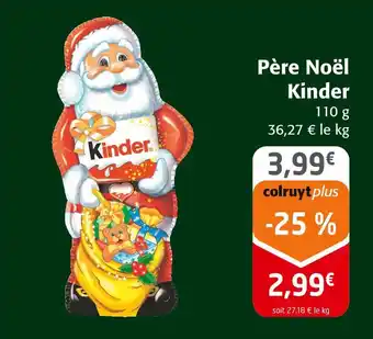 Colruyt Kinder père noël offre