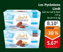 Colruyt Lindt les pyrénéens offre