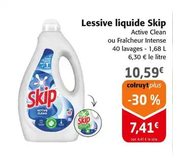 Colruyt Skip lessive liquide offre