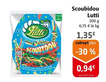 Colruyt Lutti scoubidou offre